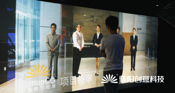 多媒體展廳設計，互動講解墻