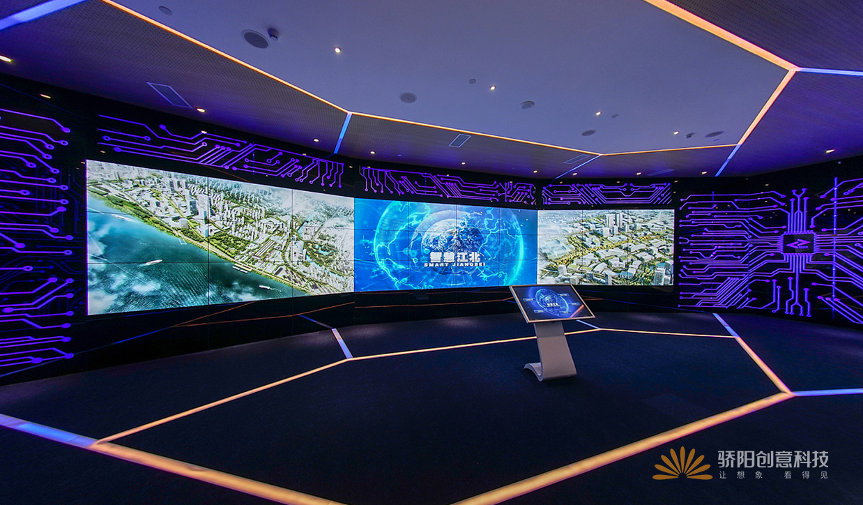 未來企業(yè)科技展廳,震撼體驗!